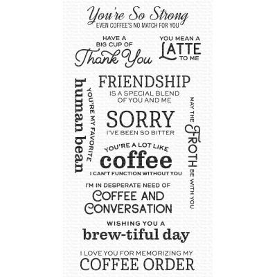 My Favorite Things Clear Stamps - Coffee And Conversation